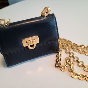 Ferragamo vintage Gancini micro shoulder bag